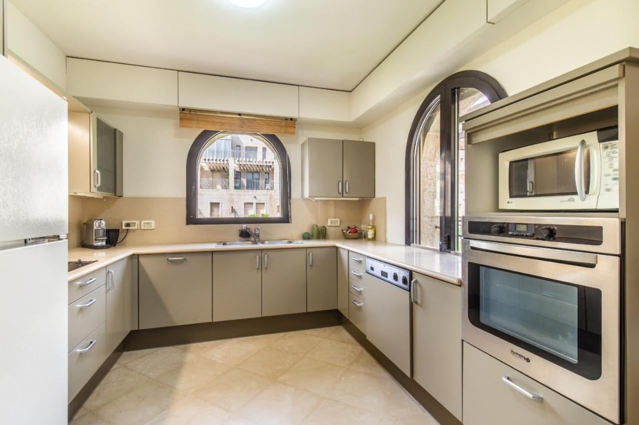 ✦Luxury 2 Bdr David'S Village Apartment ✦ Mamilla Jeruzsálem Kültér fotó